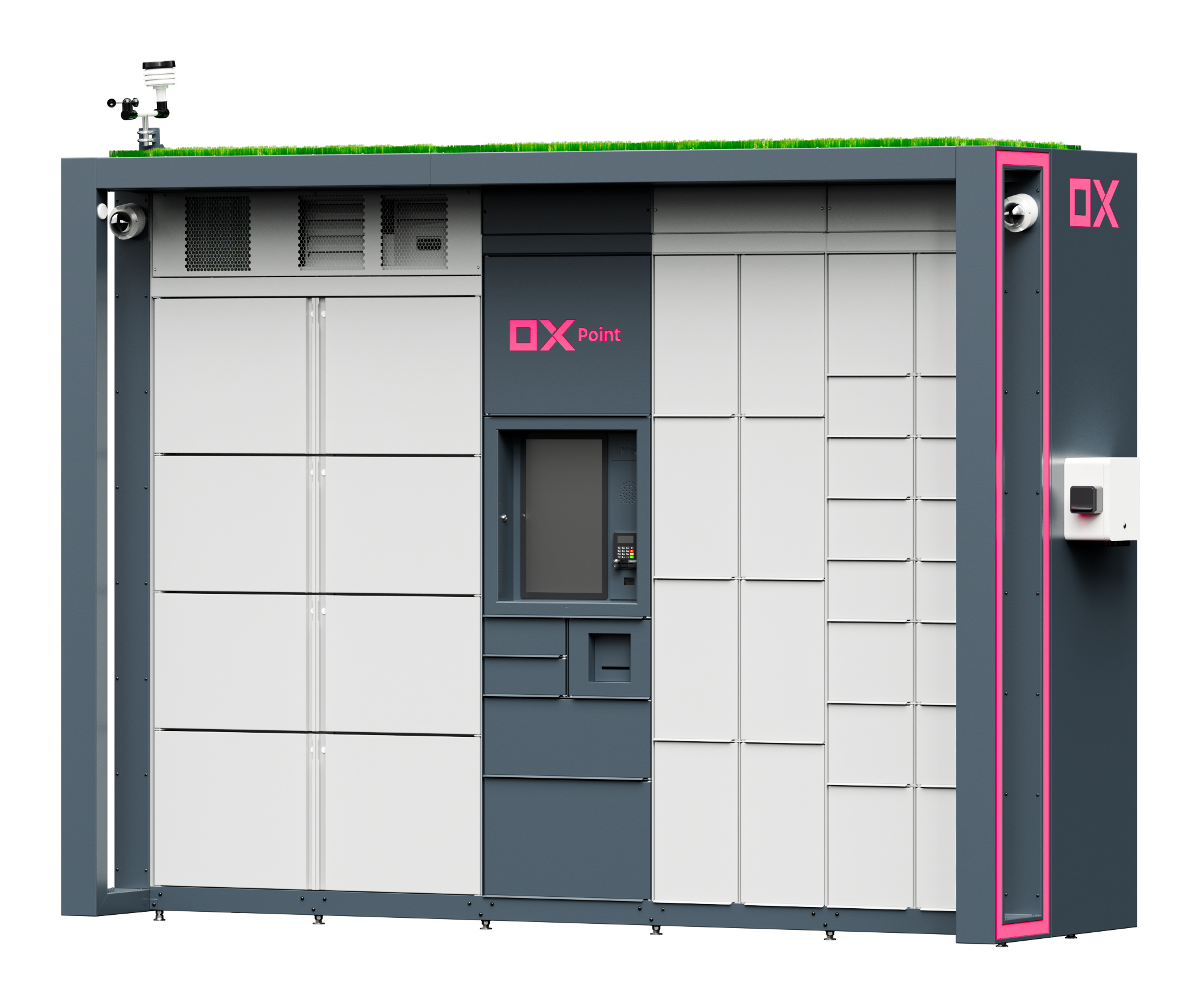 Ox Box Stackable OX Box se zelenou střechou | OX Point