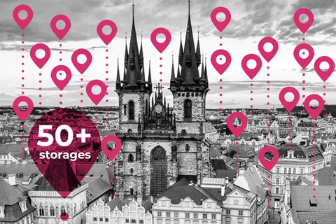 Úschova věcí na více než 50 místech Prahy je hračkou
