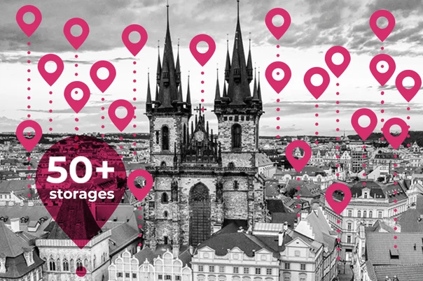 Úschova věcí na více než 50 místech Prahy je hračkou