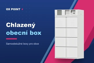 Chlazený obecní box pro potraviny a teplotně citlivé zásilky