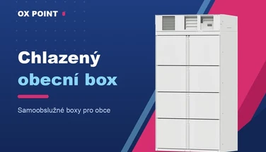 Chlazený obecní box pro potraviny a teplotně citlivé zásilky
