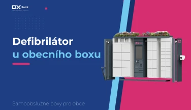 Defibrilátor u obecního OX Boxu: rozhodují minuty i připravenost zařízení